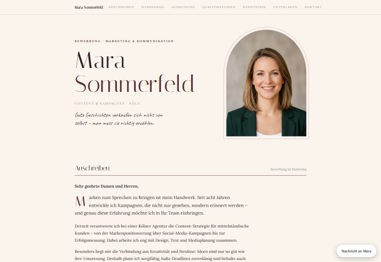Boudoir – Design-Vorschau