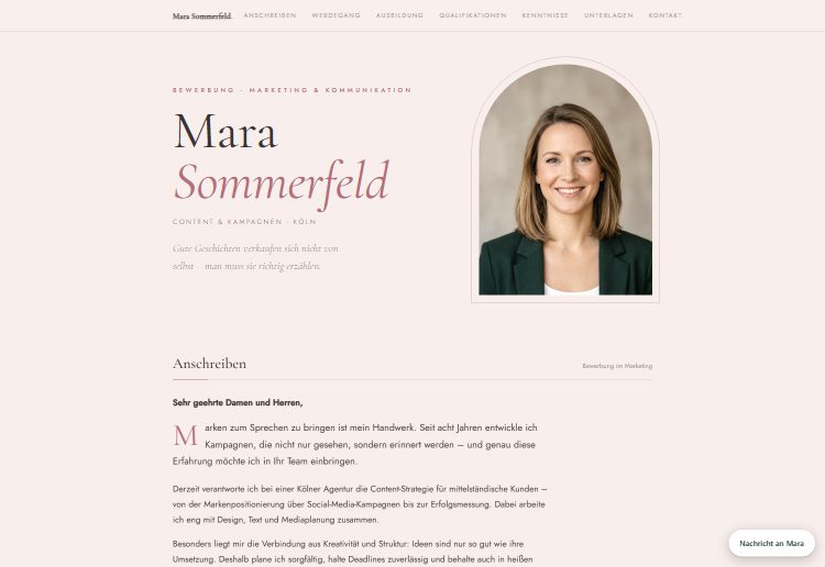 Poudre – Design-Vorschau